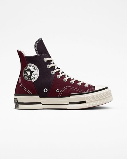 Tenisky Vysoke Converse Chuck 70 Plus Panske Tmavo Červené Čierne | SK JMA11W0